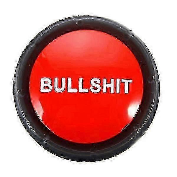 Electronic speaker button Bullshit Sound Talking Button