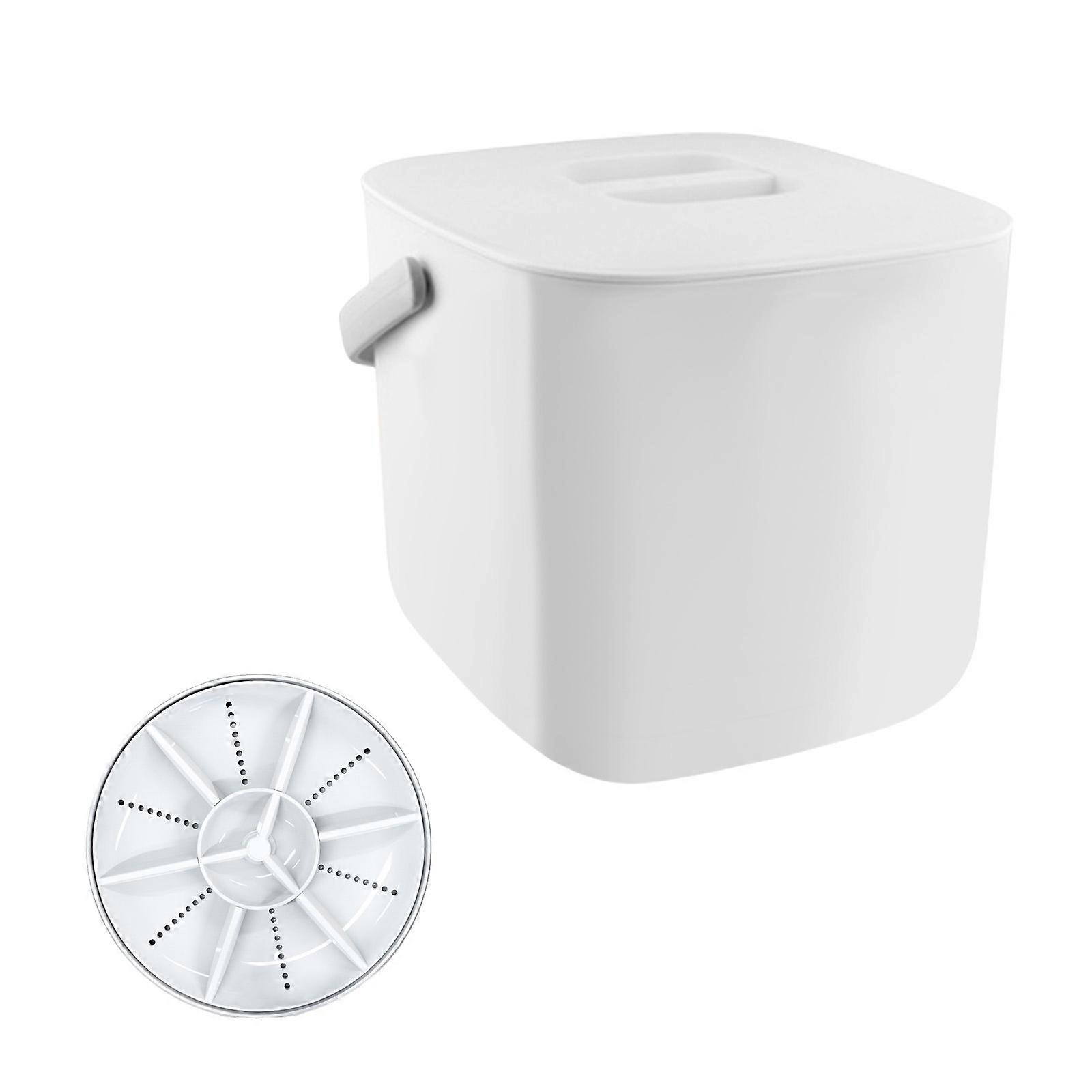 Liten diskmaskin Effektiv diskmaskin Automatisk diskmaskinsrengöringsenhet ABS-struktur för skålar, disk, flerfärgad