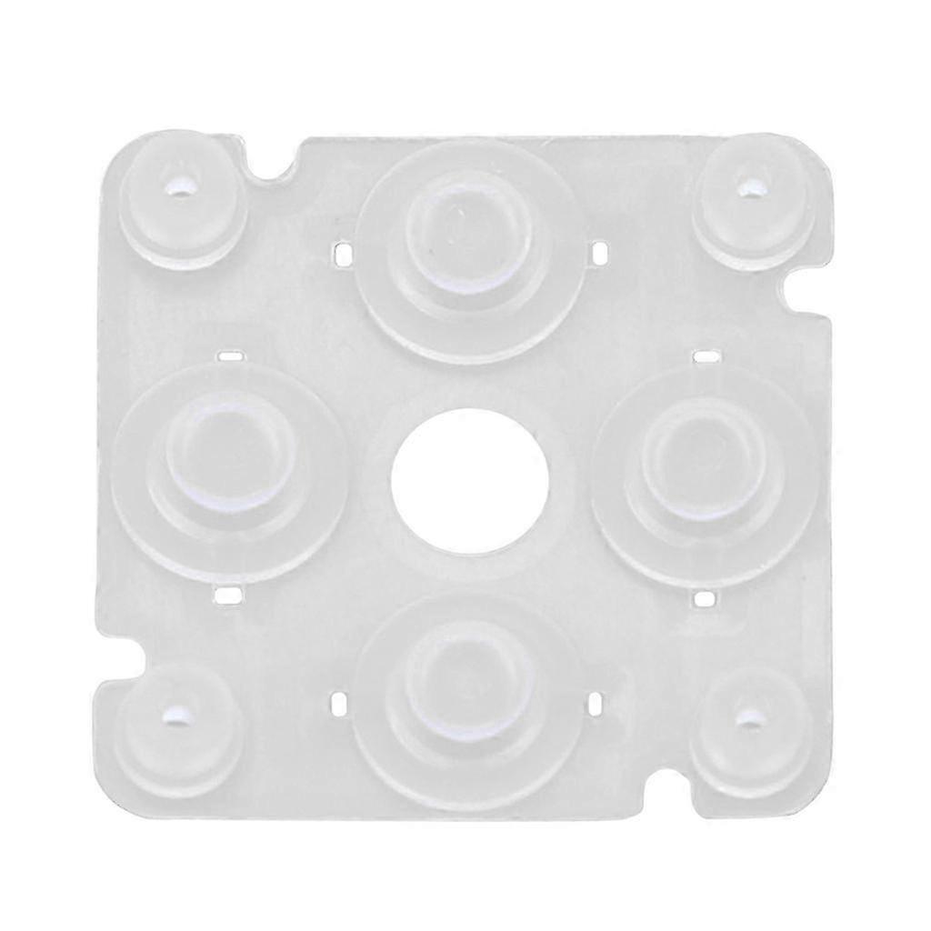 Clear Directional Button Pad Flexible Conductive Rubber Pad Replacement Improved Gameplay Fit for PSP2000/3000 Repair