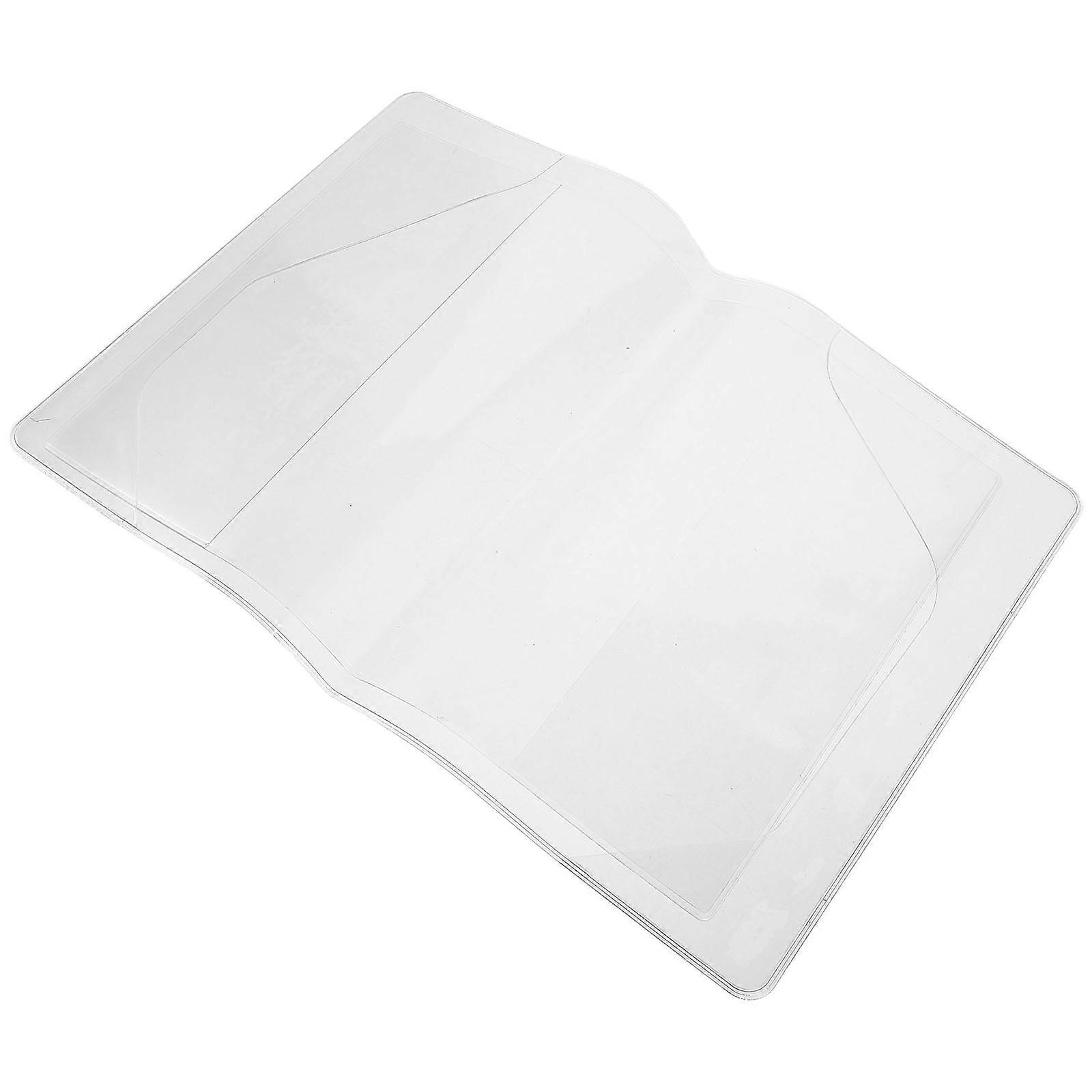 Handbook Transparent Notebook Cover A5 Waterproof Sleeve for 1Set