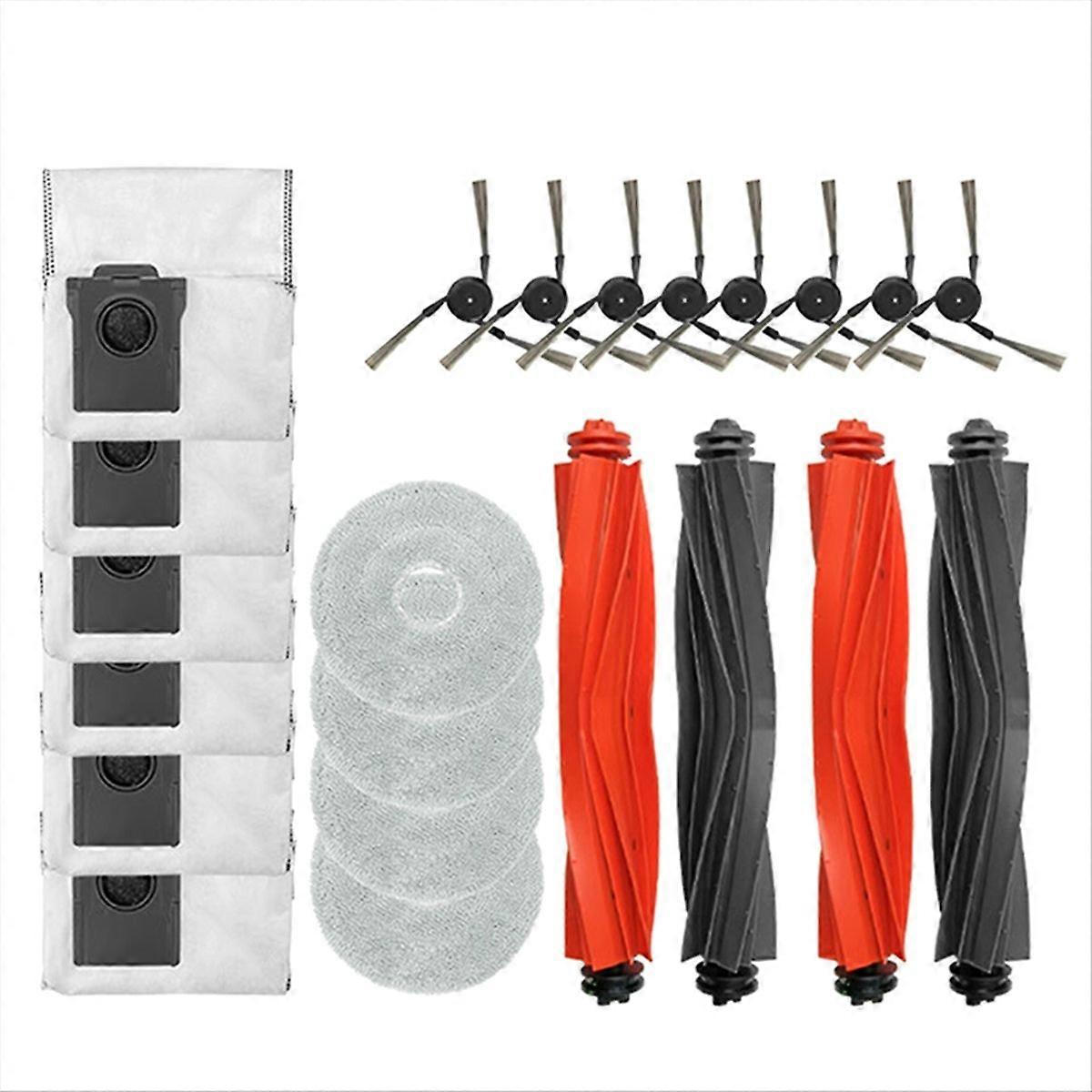 For X40/X40Pro Main Brush Side Brush Filter Rag Dust Bag