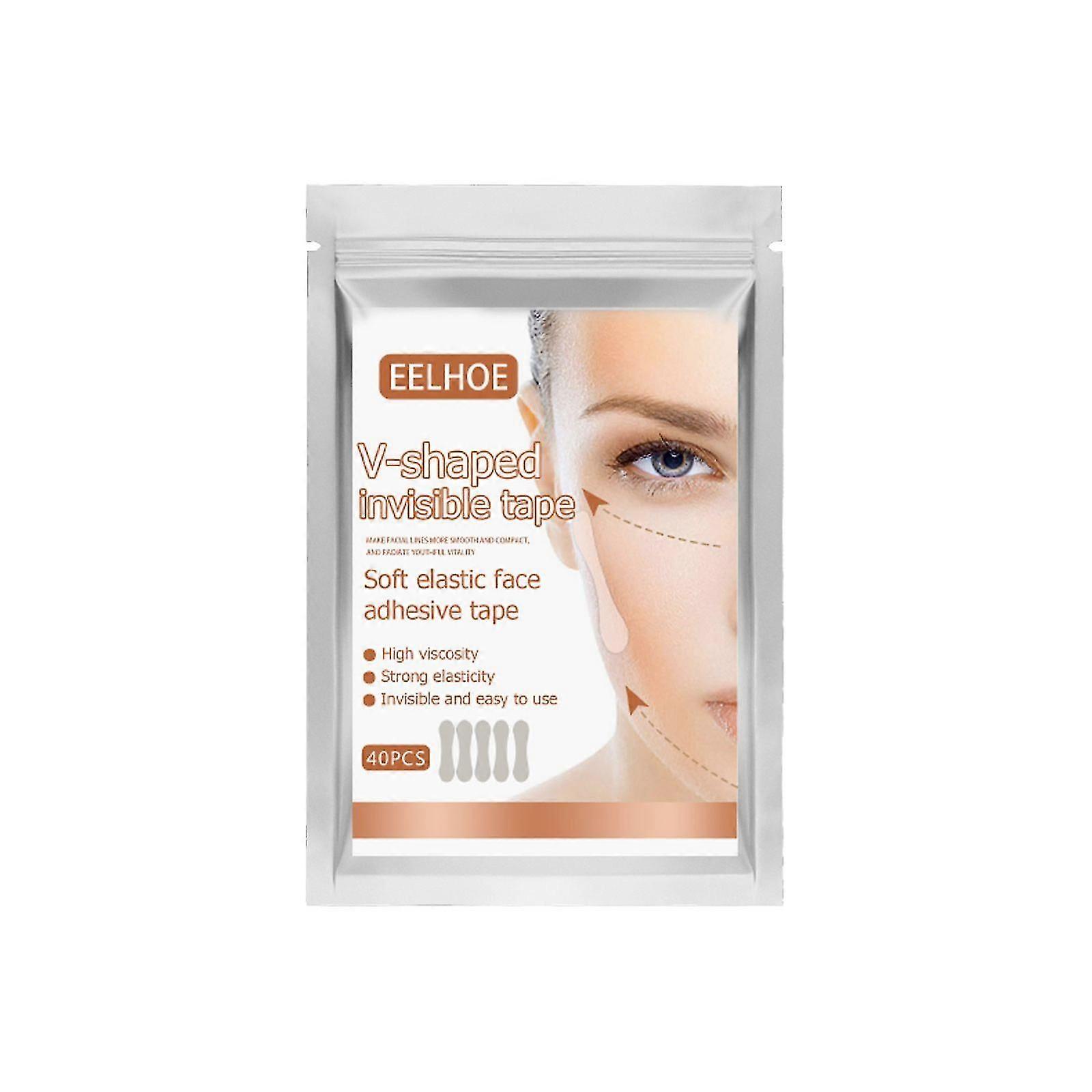 V-Shaped Invisible Tape, Matte Invisible Tape Lift And Tighten Double Chin V Melon Seed Face Lift