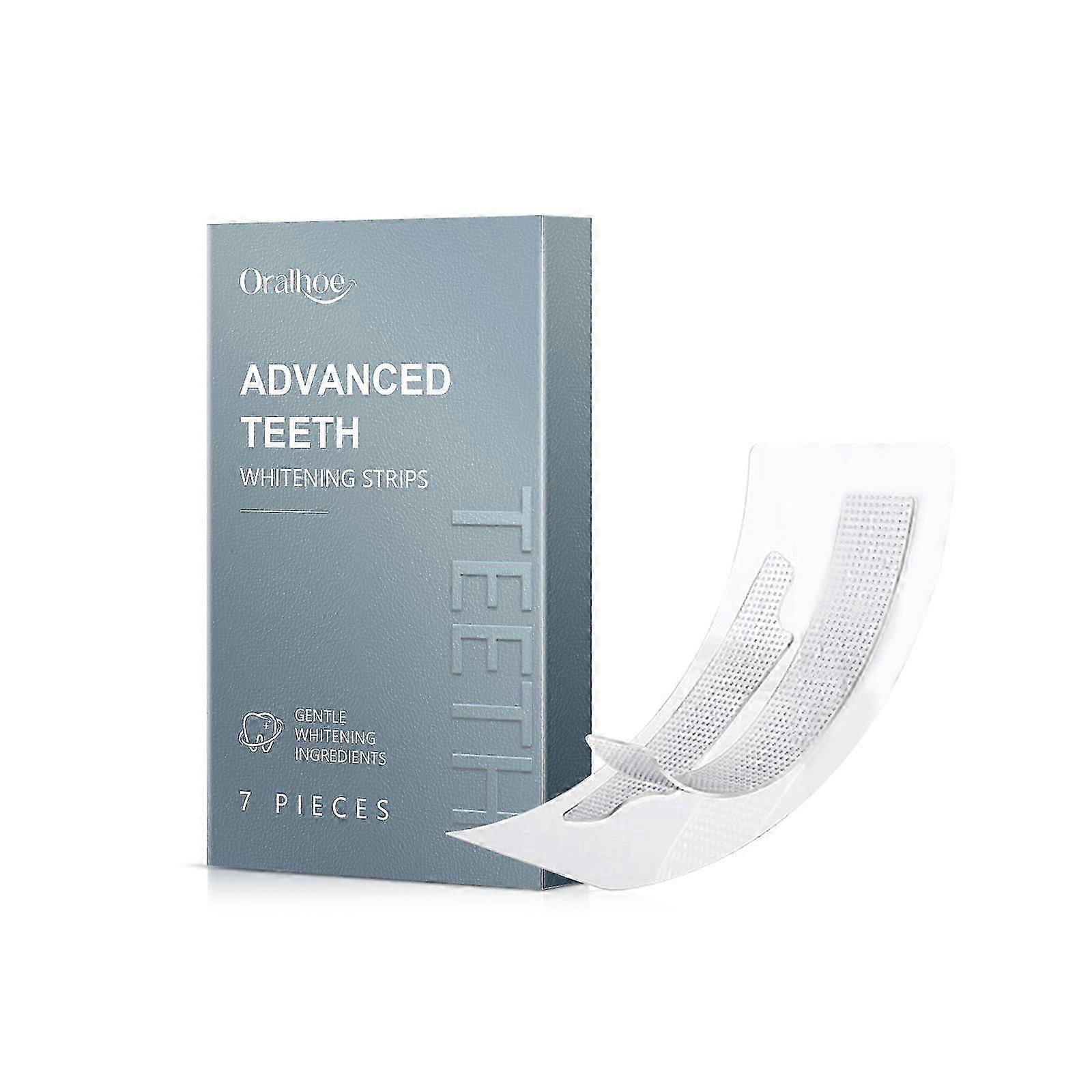 Brighten Your Smile Daily with Gentle Enamel-Protecting Teeth Whitening Patches  7 Easy-to-Use, Comfortable, Fresh-Tasting Strips for a Brighter, Fres
