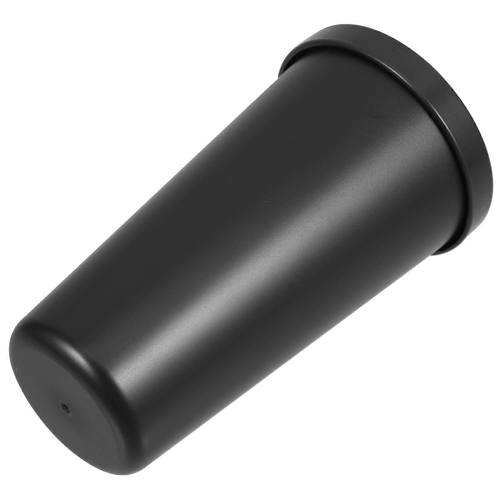 Car Trash Can Mini Garbage Bin for Vehicle Center Console 2Pcs Black PP