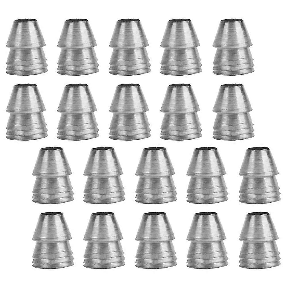 Iron Wedges for Home Use Silver Color Durable and Reliable 20pcs