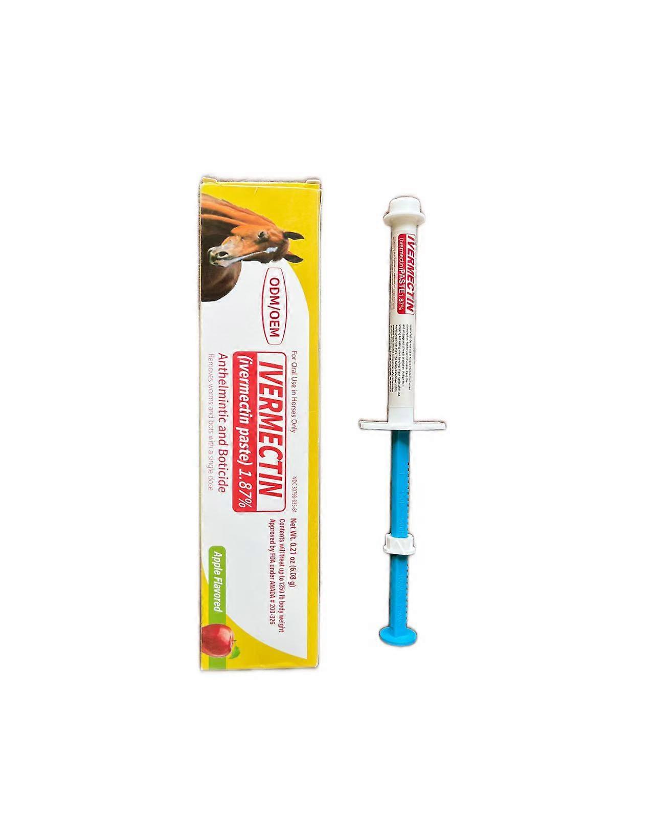 Crème pour chevaux à la pomme, formule douce, vermifuge, régulateur d'équilibre, vermifuge non irritant