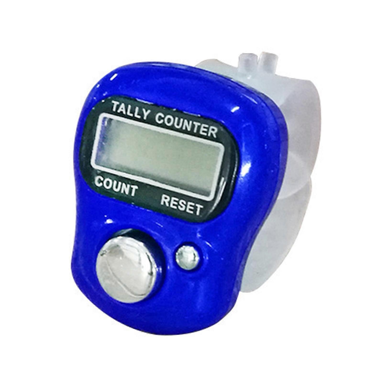 LED Finger Ring Counter - Compact, Quick Response, Adjustable Circle, Easy Simple Operation Counter, Essential Home Supply