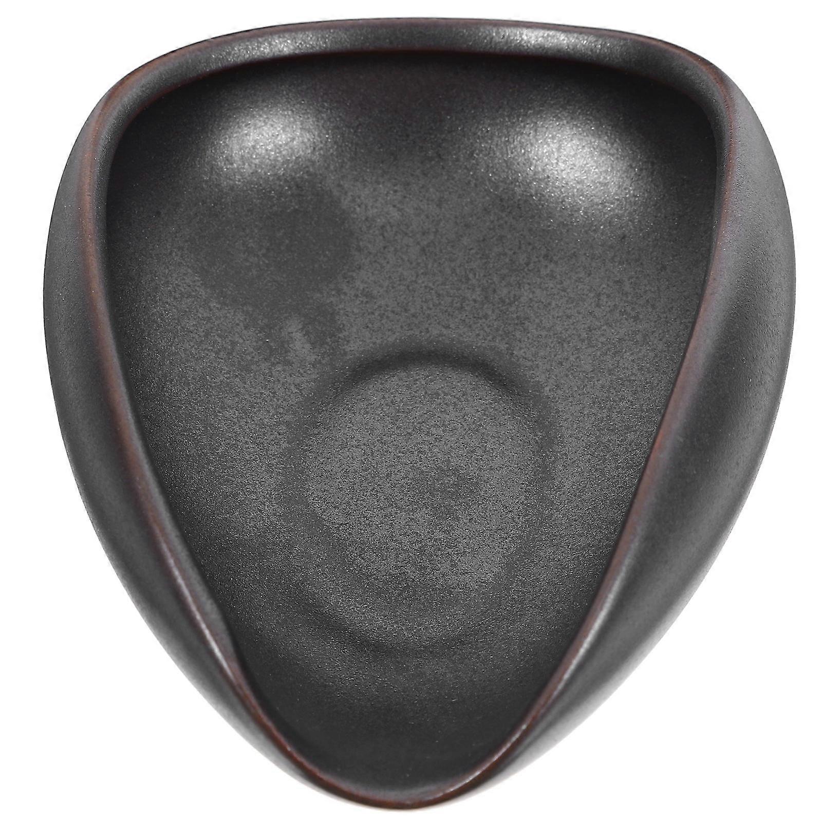 Coffee Beans Dosing Cup Ceramic for Household Use Black Style