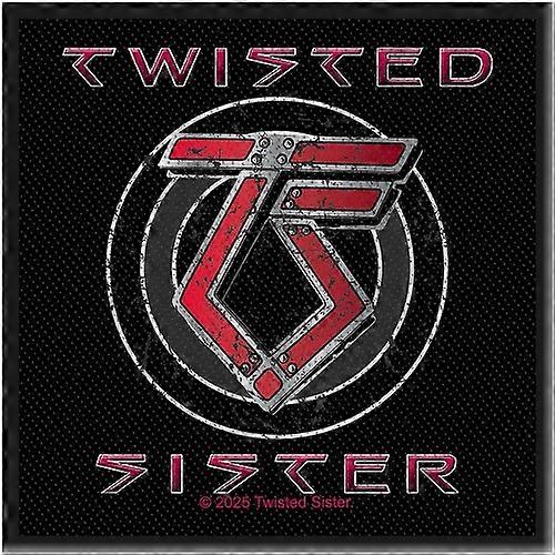 Twisted Sister Woven Logo Patch