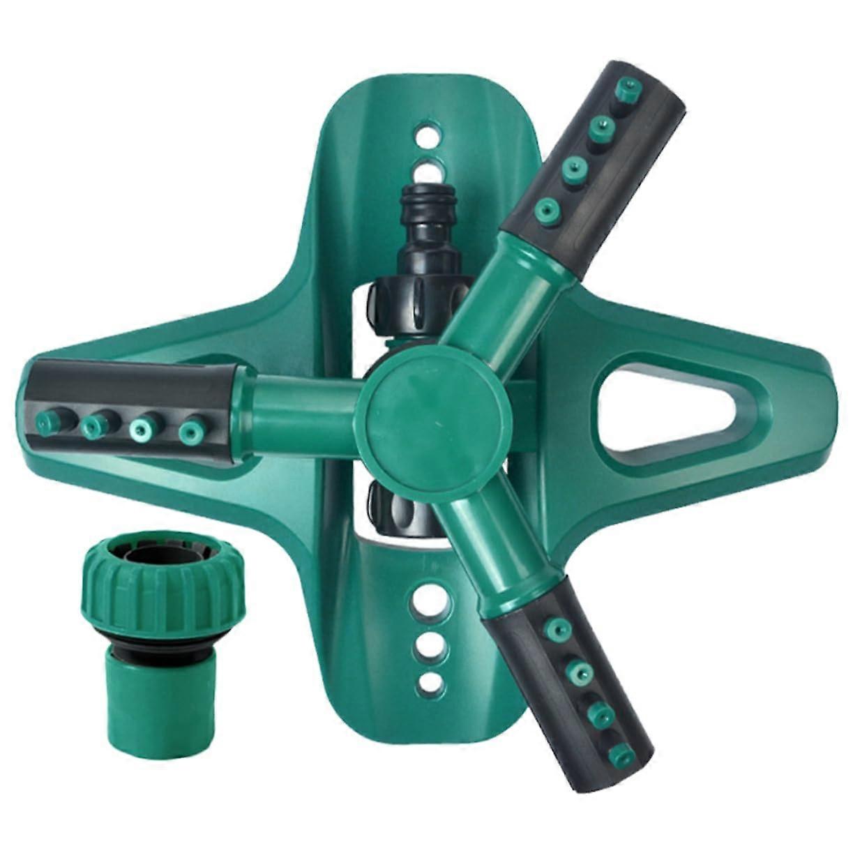 360° Rotating Garden Sprinkler Automatic Lawn Irrigation System with Adjustable Spray Modes for Even Watering