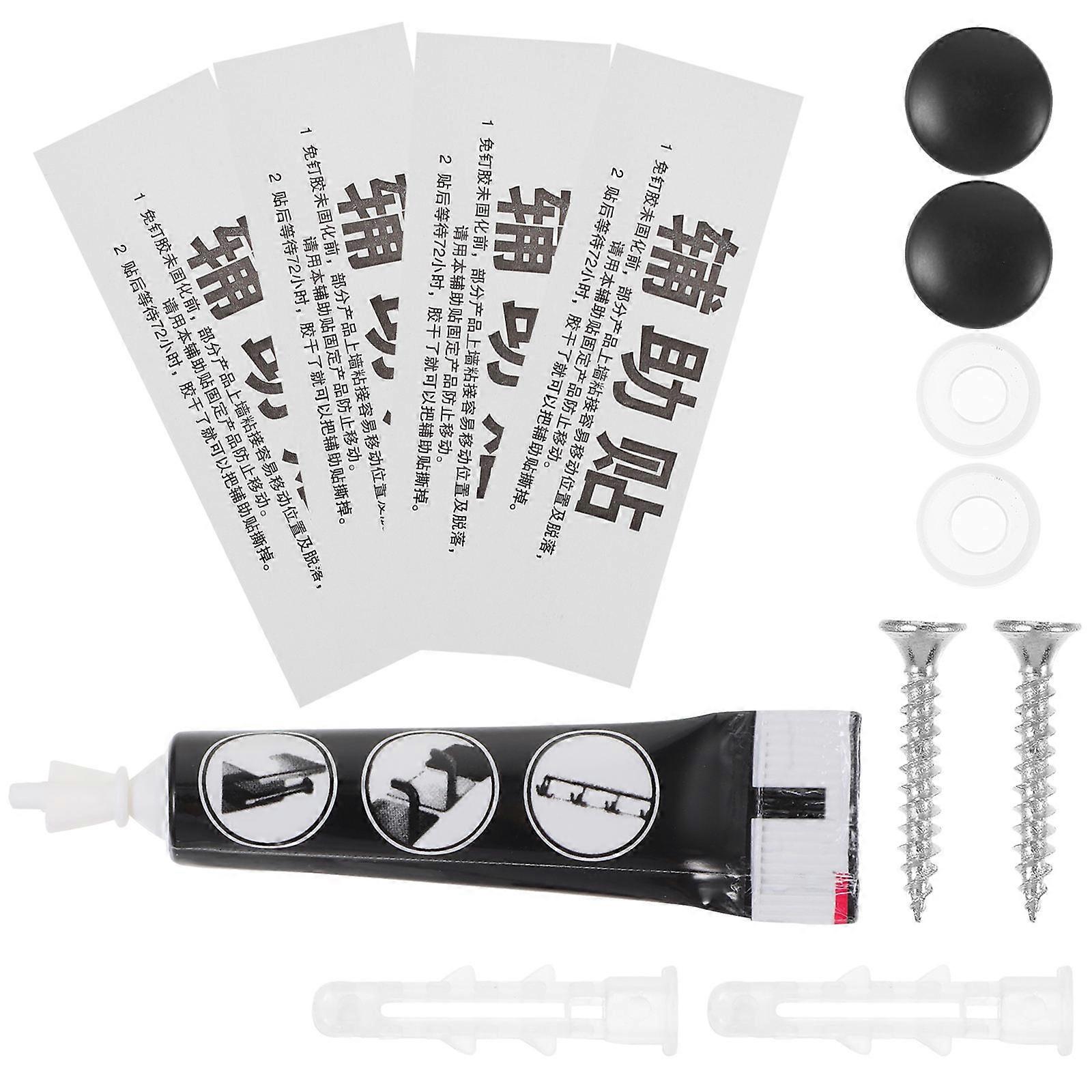 Triangle Storage Shelf Wall Mount Rack for 1Set Bathroom