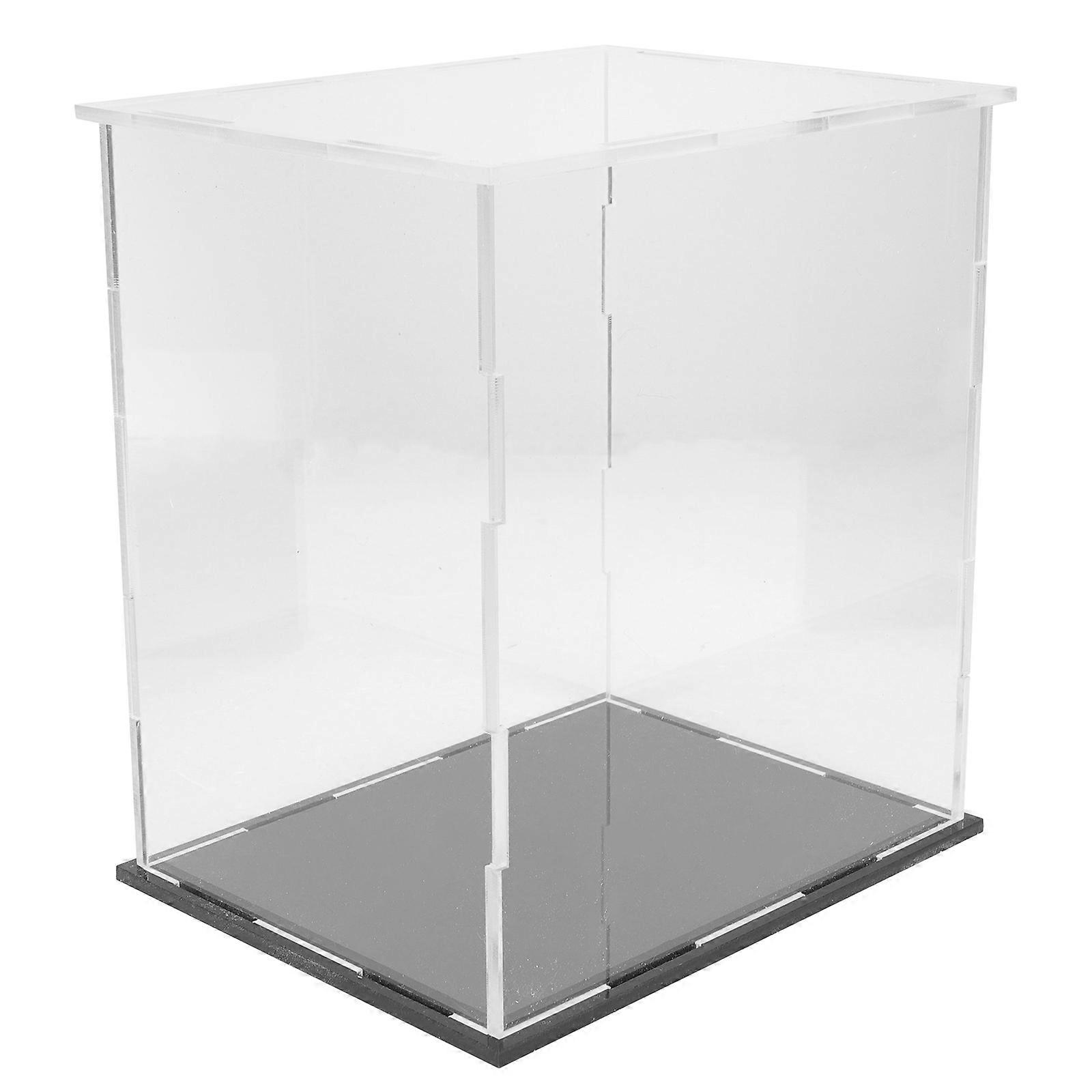 Acrylic Model Display Box for Dust Protection with Transparent Design