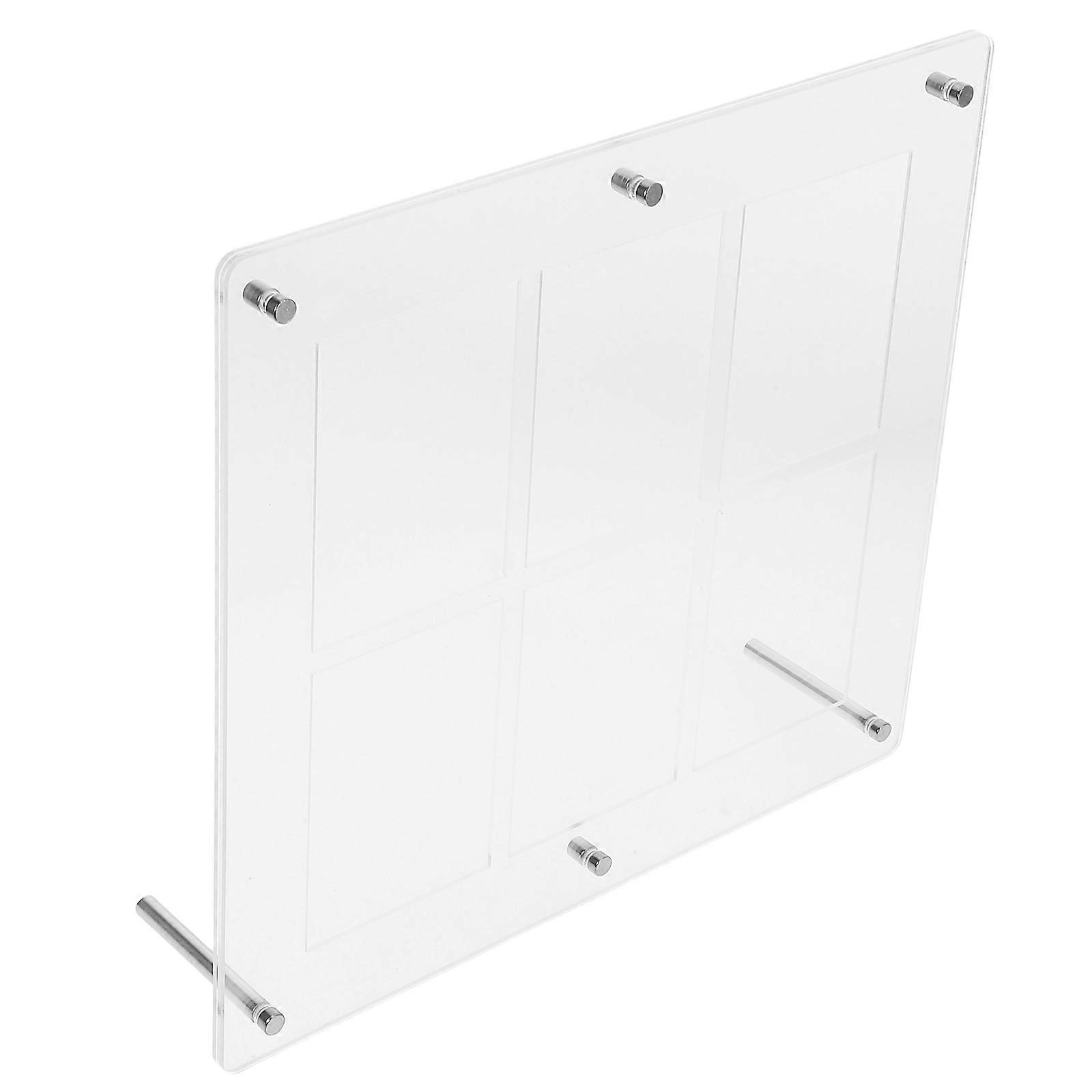 Sports Card Display Transparent Frame for Wall Mount 1Set