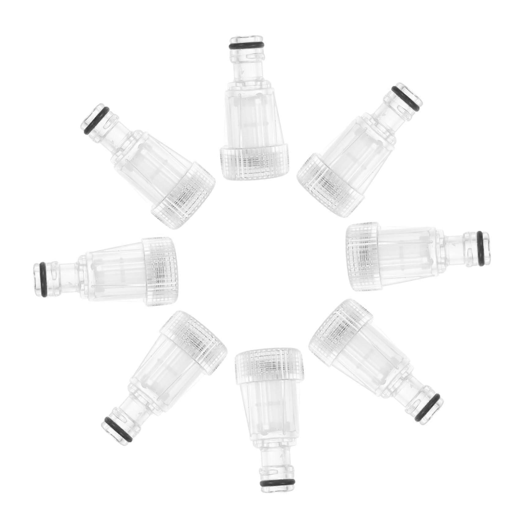 Garden Hose Filter Adapter for Pressure Washer, Performance Filtration, Easy Install, 8pcs