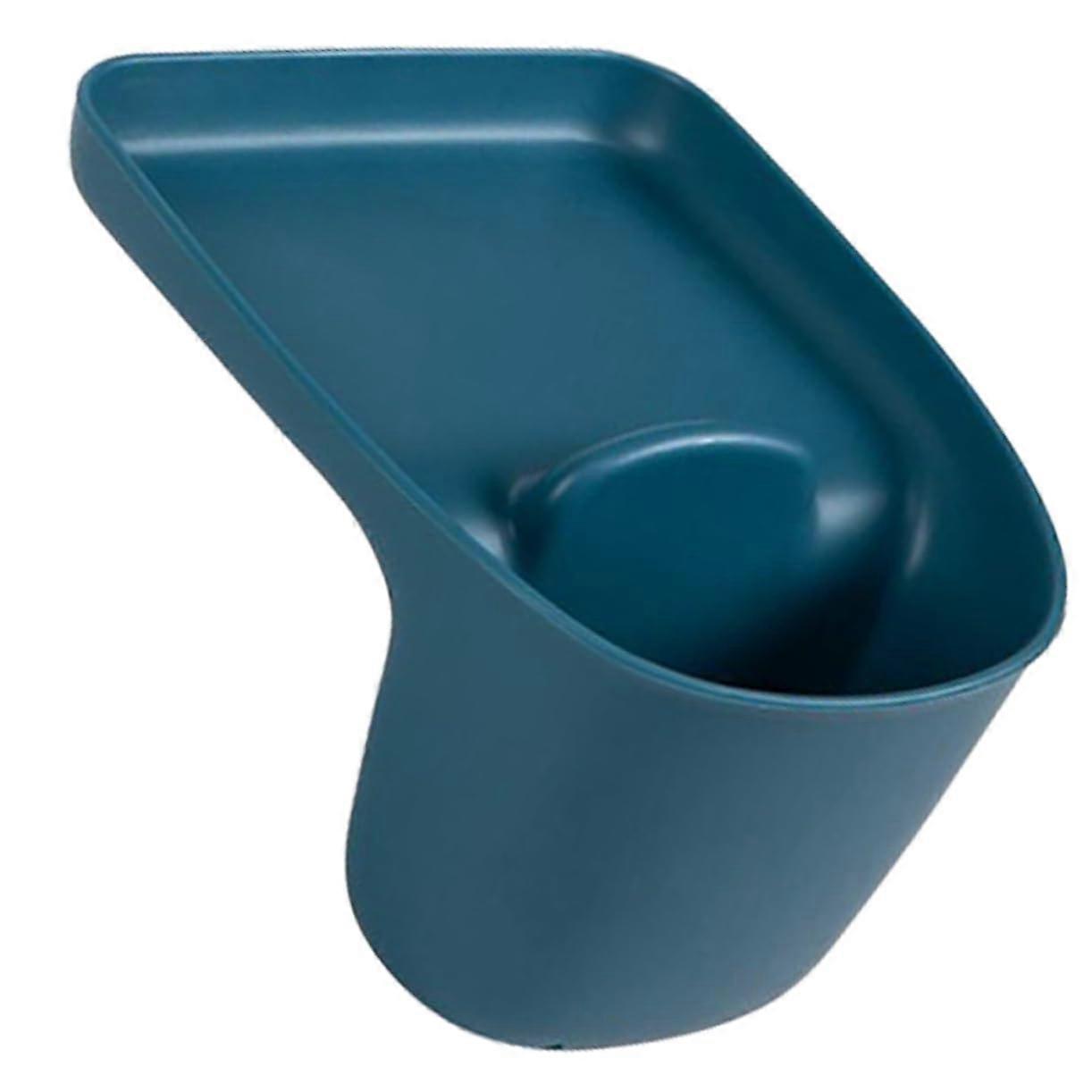 Sink Drain Basket with Stable Suction Cup Base, Quick Drain Kitchen Sink Organizer Rack