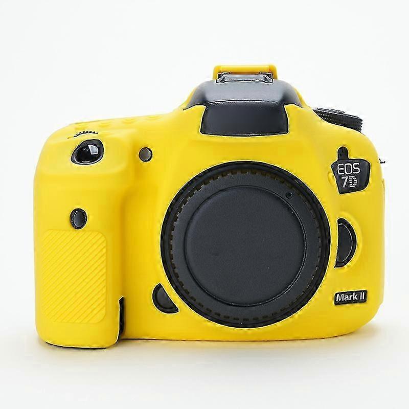 Soft Silicone Protective Case for Canon EOS 7D Mark II 2025