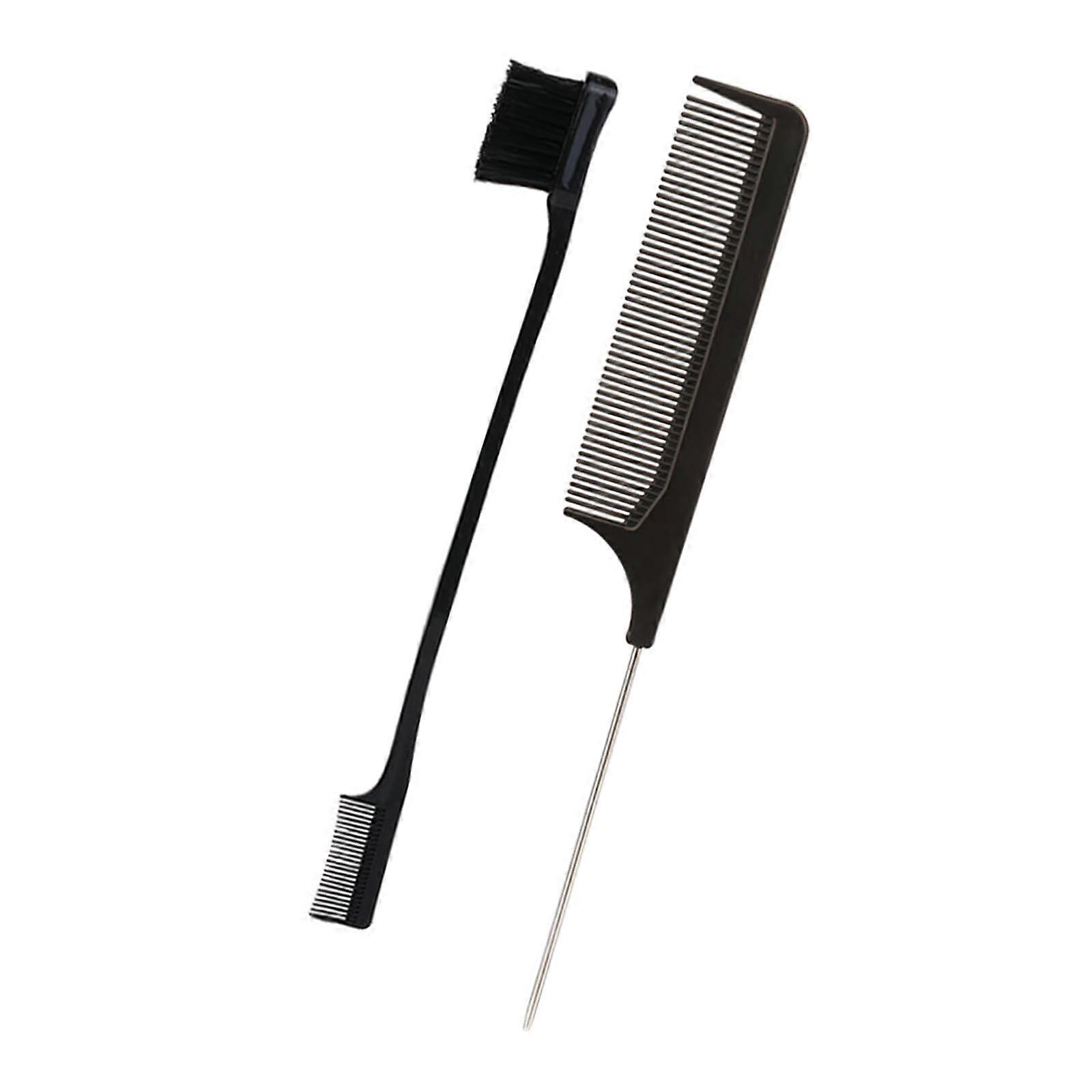 Tail Comb with Precision Parting Tip, Fine Tooth Hairdressing Comb for Easy Updo and DIY Styling