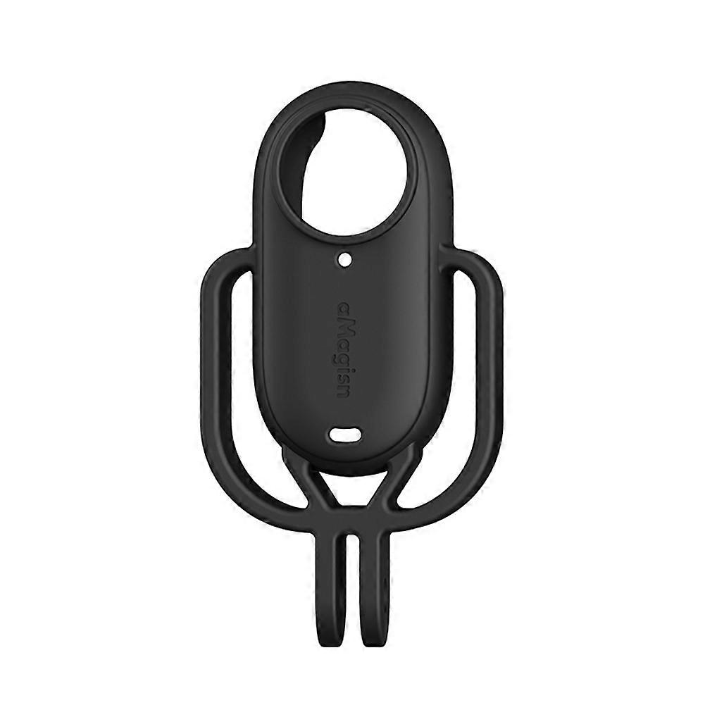 Shockproof Silicone Case for Go 3 Protective Frame Mount 1/4 Thread Adapter Protective Cover,Verti