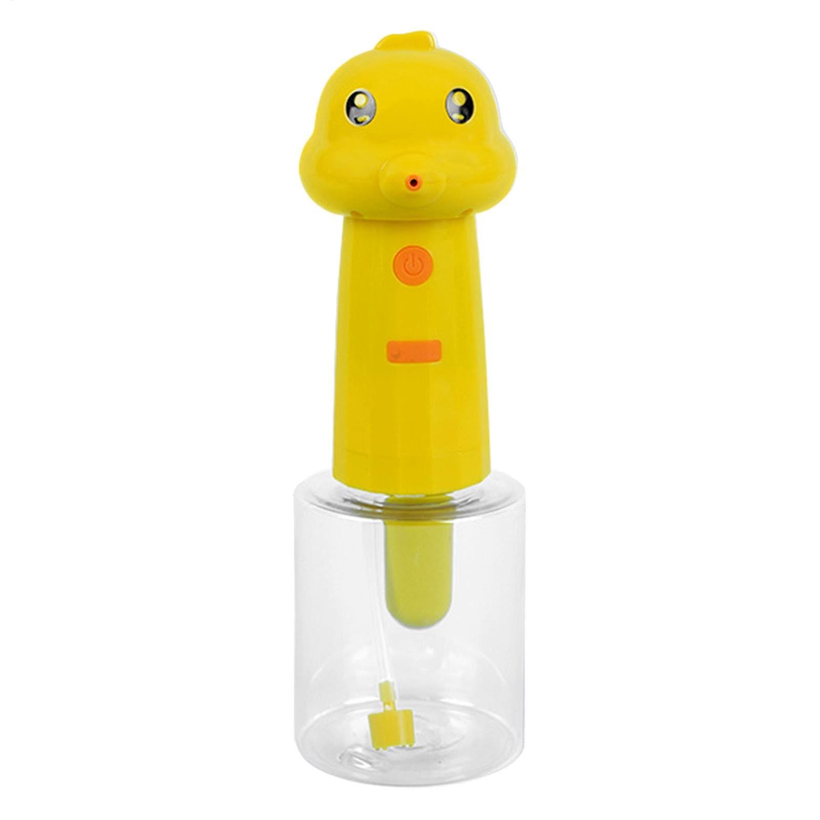 Dog Bath Sprayer with Automatic Shampoo Dispenser, Bubble Foamer, MultiPurpose Pet Grooming Tool Yellow