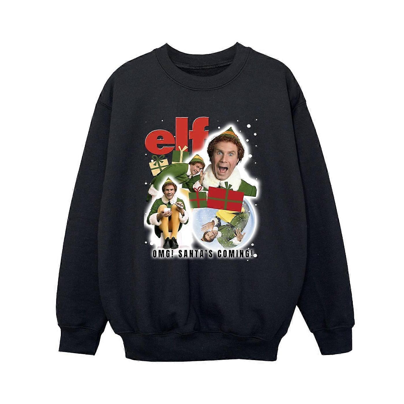 Elf Boys Buddy Collage Sweatshirt