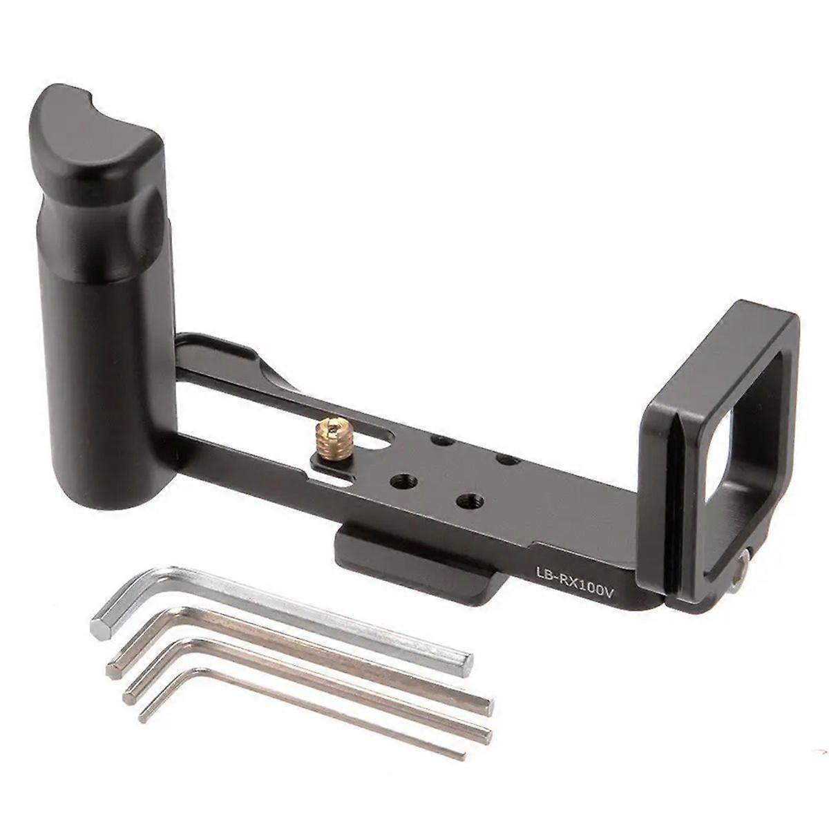 QR Quick Release Plate Vertical L-Shaped Bracket Grip Holder for 