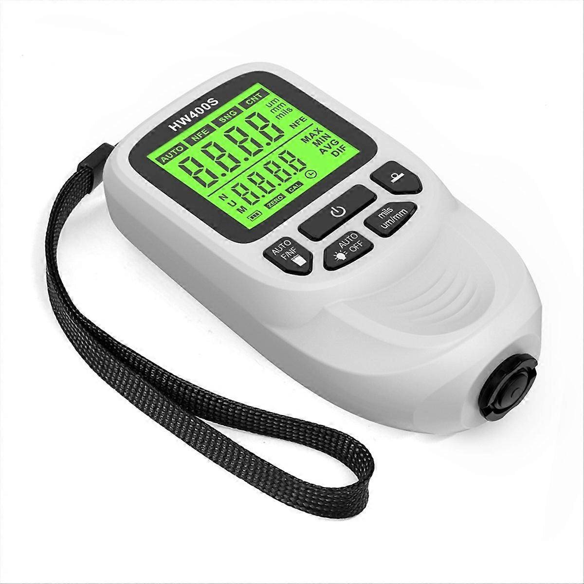 Digital Car Paint Thickness Gauge HW400S Coating Meter white