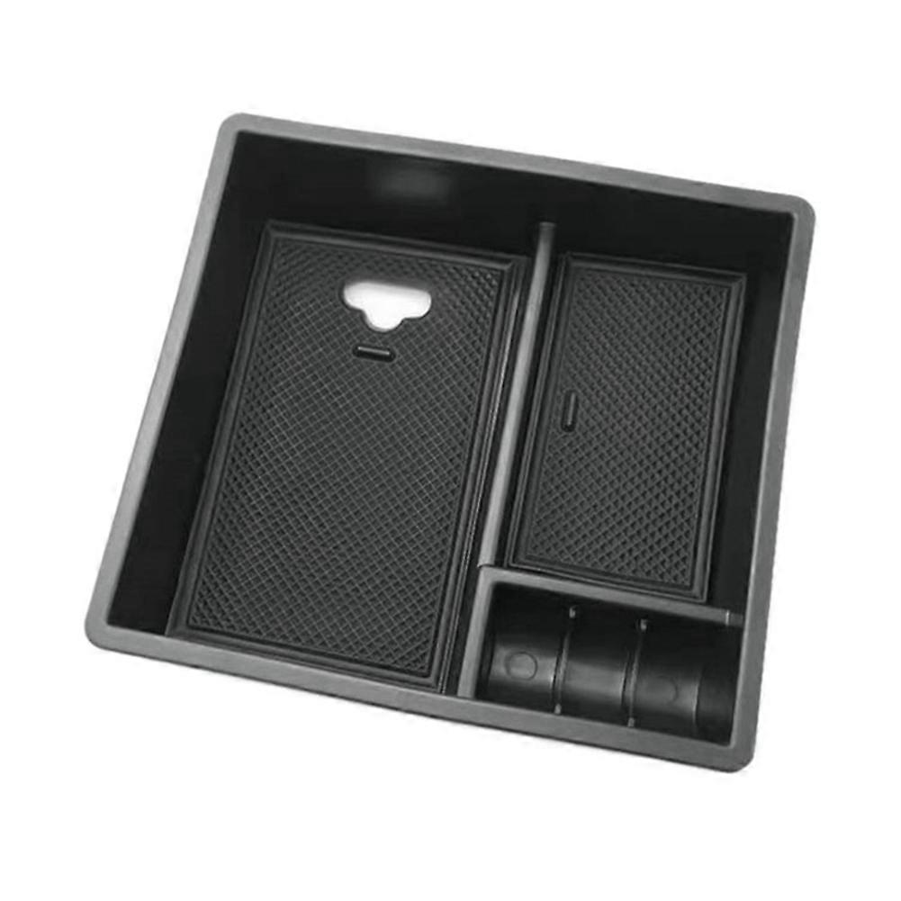 Center Console Organizer Armrest Storage Box Tray
