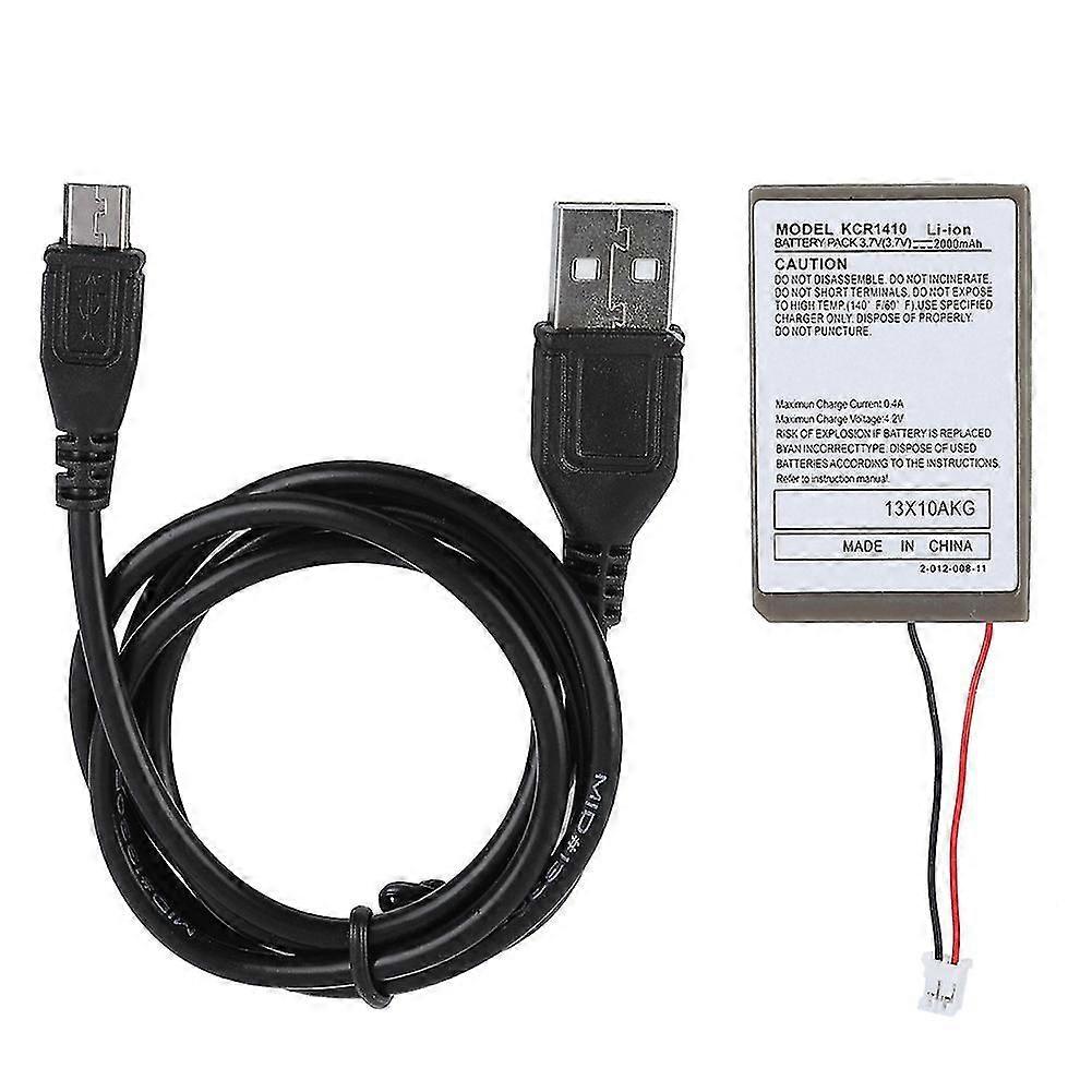 2000ma Rechargeable Battery With Usb Cable For Ps4 Game Controller