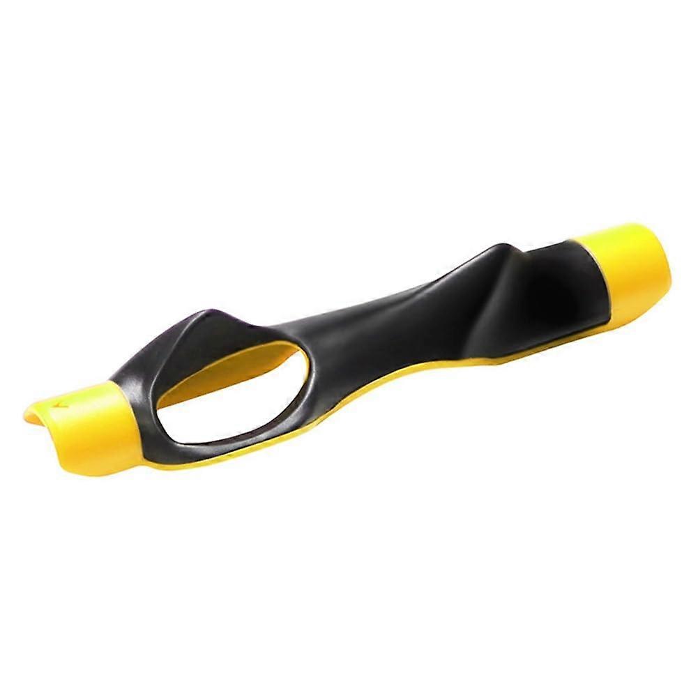 Golf Grip Trainer with Ergonomic AntiSlip Soft Rubber, Adjustable for Left and Right Hand, Yellow