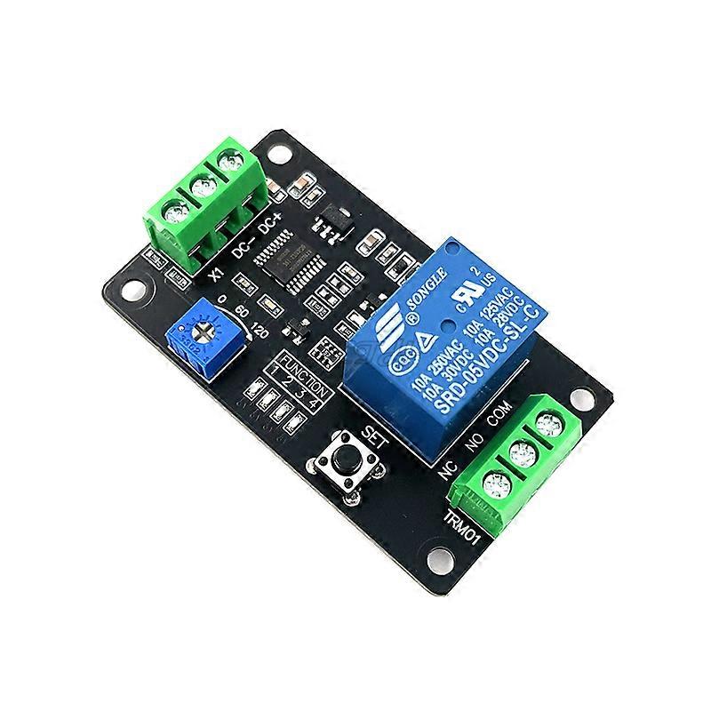 TRM01 Delay Timer Relay Multi-functional Delay Time Relay Self-locking Relay Delay Trigger Delay Relay DC 5V/12V/24V