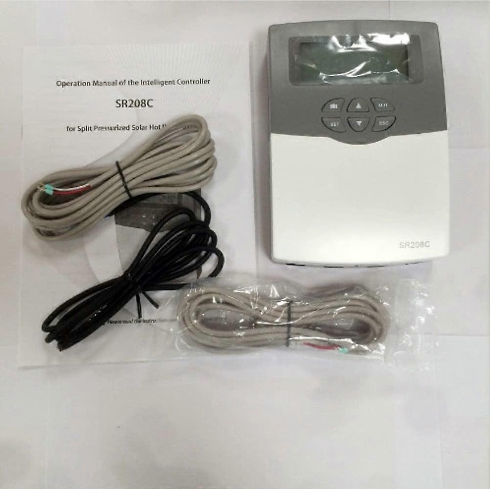 SR208C Solar Water Heater Temperature Differential Controller with Automatic Pump Control and Energy Saving