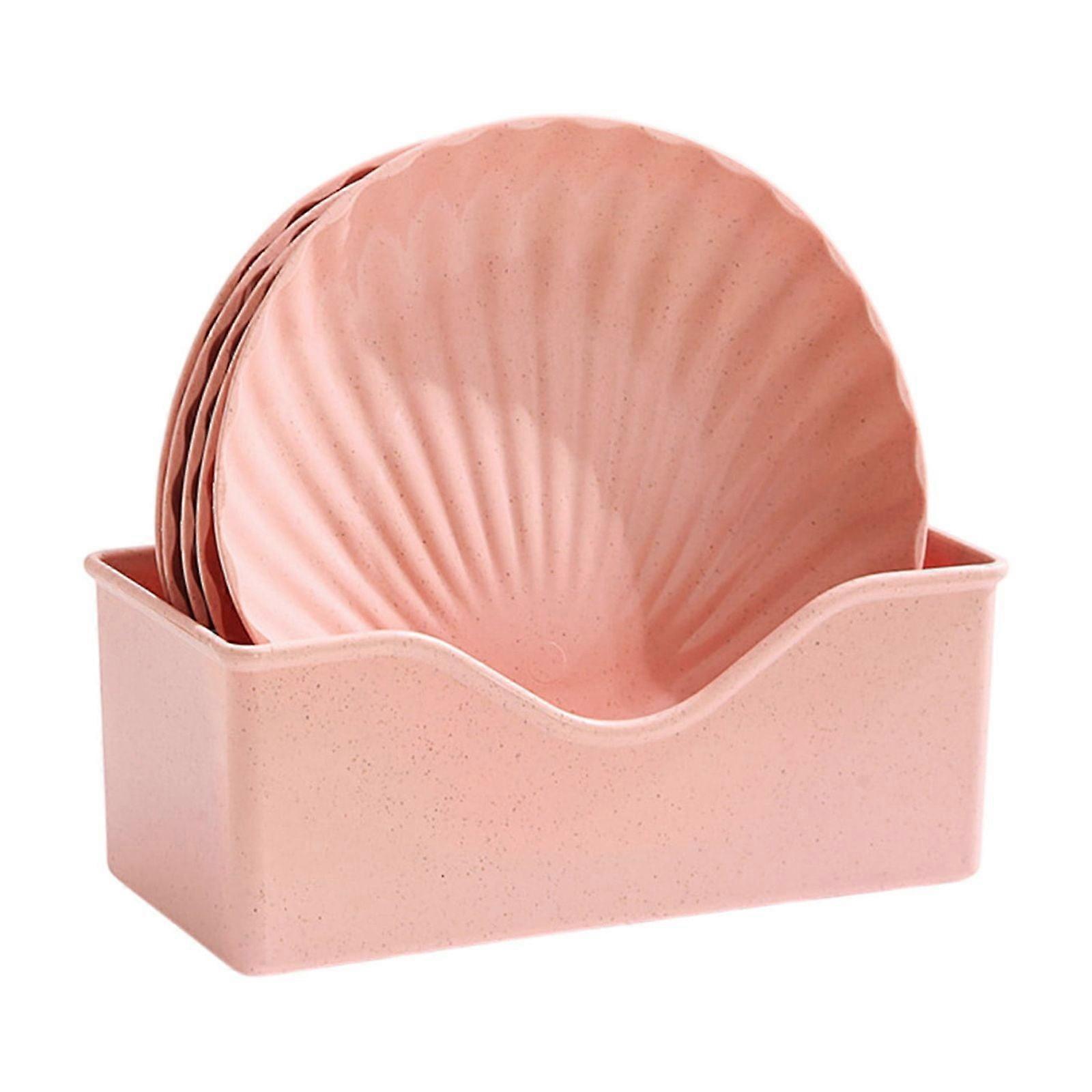 Stackable Mini Snack Plates for Shrimp Shells Nuts Fruits