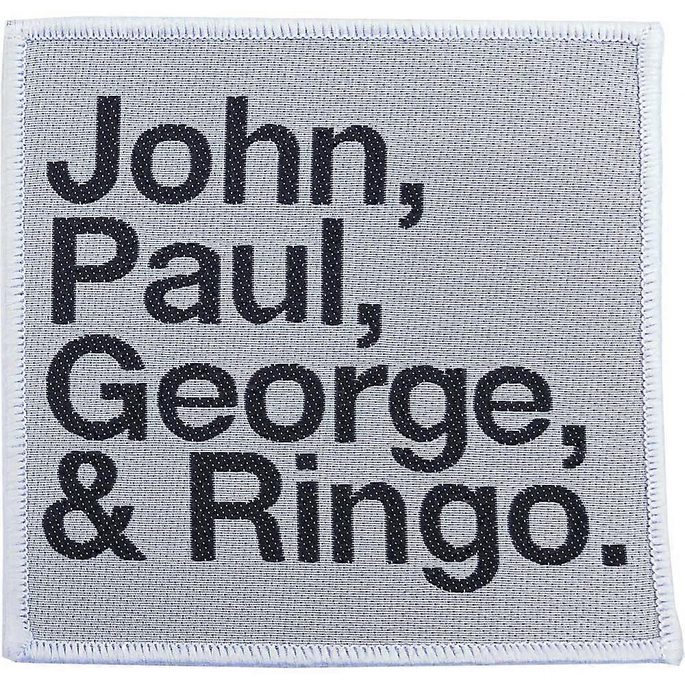 Der Beatles-Patch John Paul George Ringo
