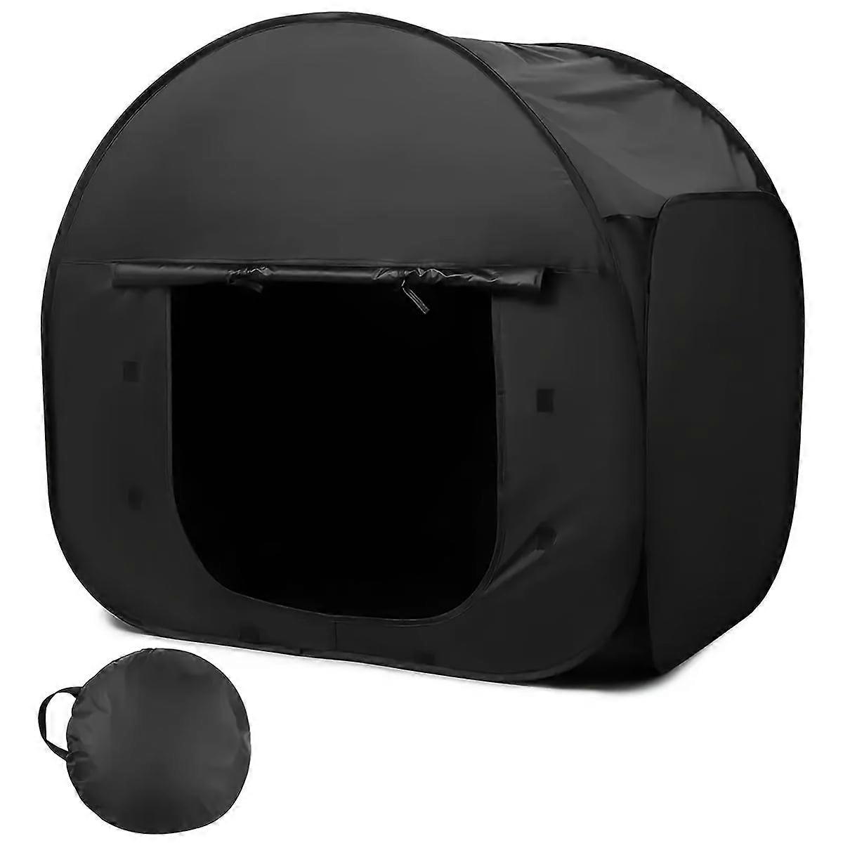 Indoor Light-blocking Portable Quick-opening Folding Outdoor Tent