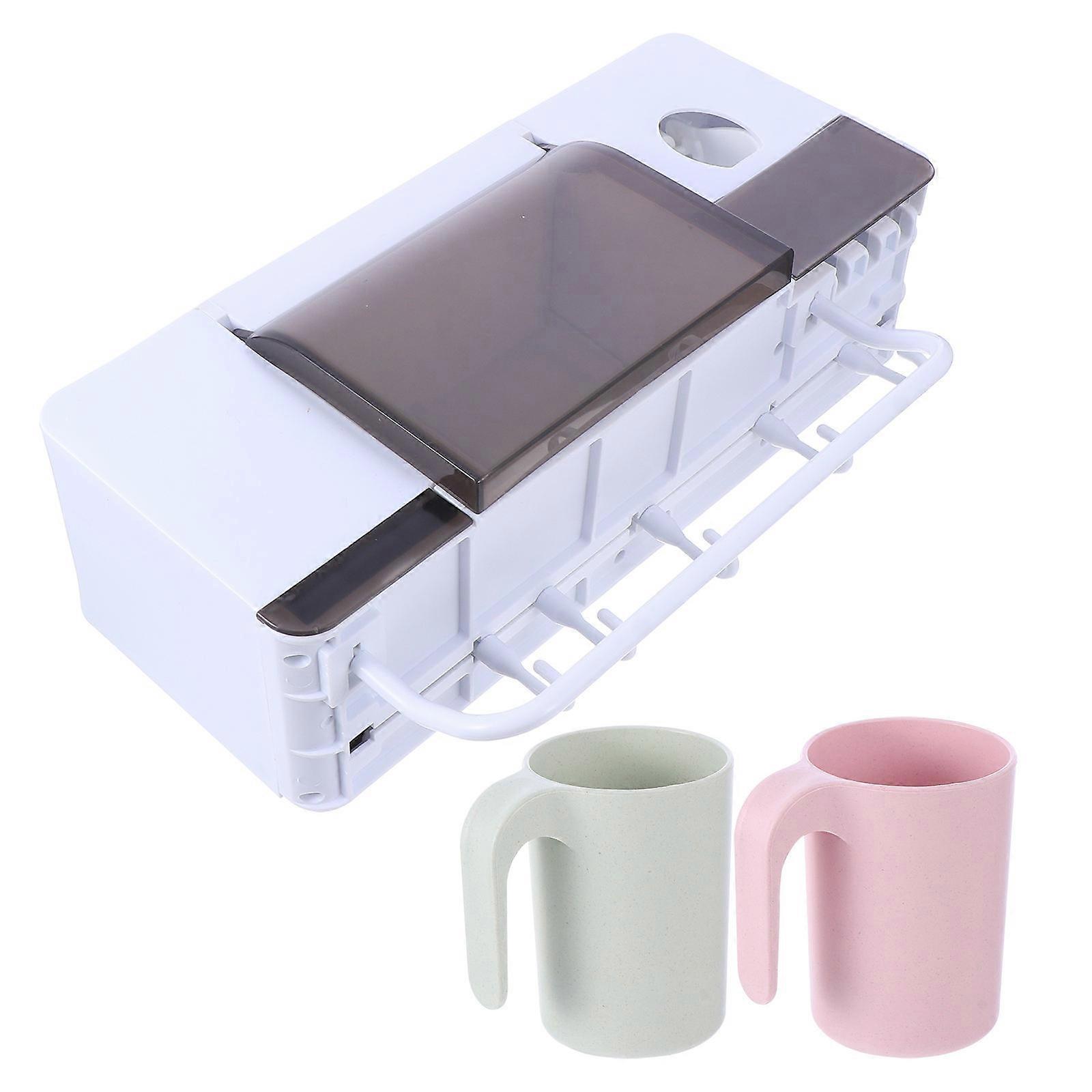 Toothbrush Toothpaste Storage Set Multifunctional Rack for Home Use
