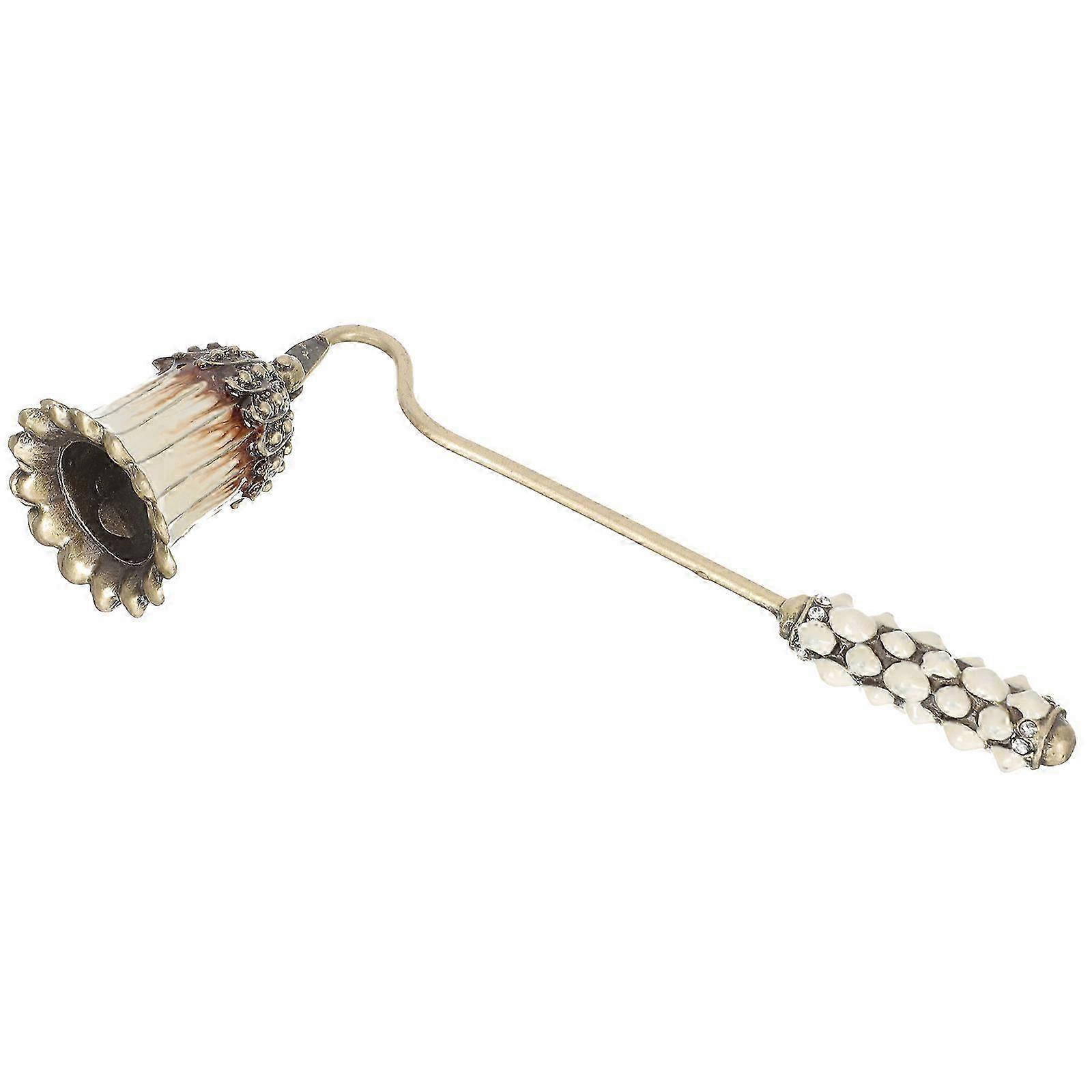 Metal Candle Wick Snuffer, Long Handle, 1Pack