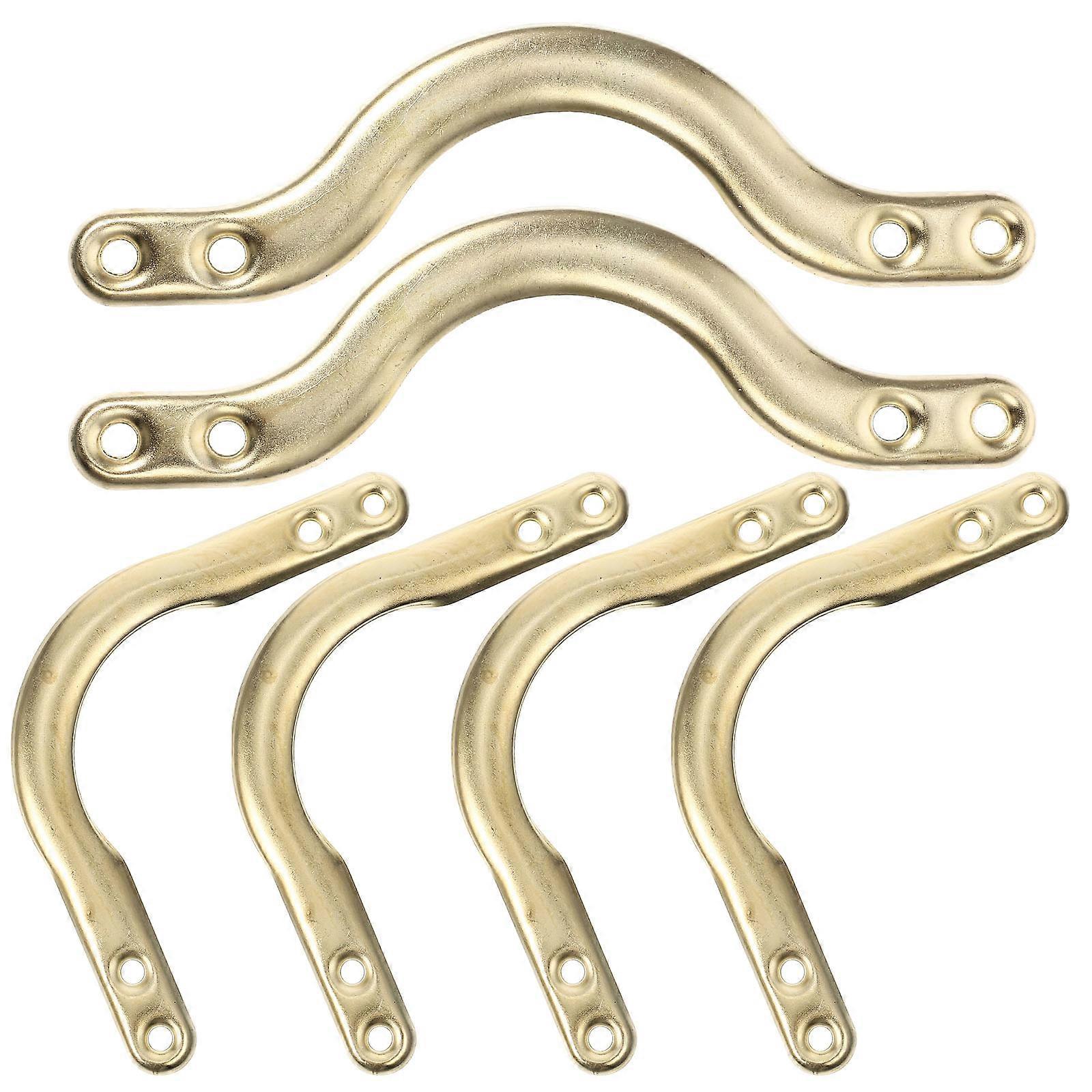Pool Table Corner Billiards Net Bracket for Fixing 12Pcs Kit Golden
