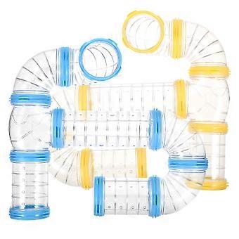 2 ensembles de Rat Clear Tube Tunnel DIY Cage Tunnels Hamster Cage Tuyaux externes pour le bricolage
