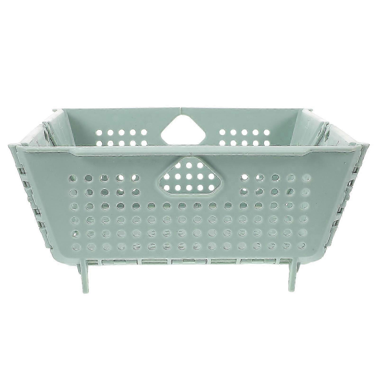 Collapsible Colander Plastic Fruit and Vegetable Basket for Drainage