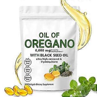 Oil of Oregano Black seed oil 6000mg Nutrition Gels KHMYV
