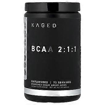 Kaged, BCAA 2:1:1, Unflavored, 14.1 oz (400 g)
