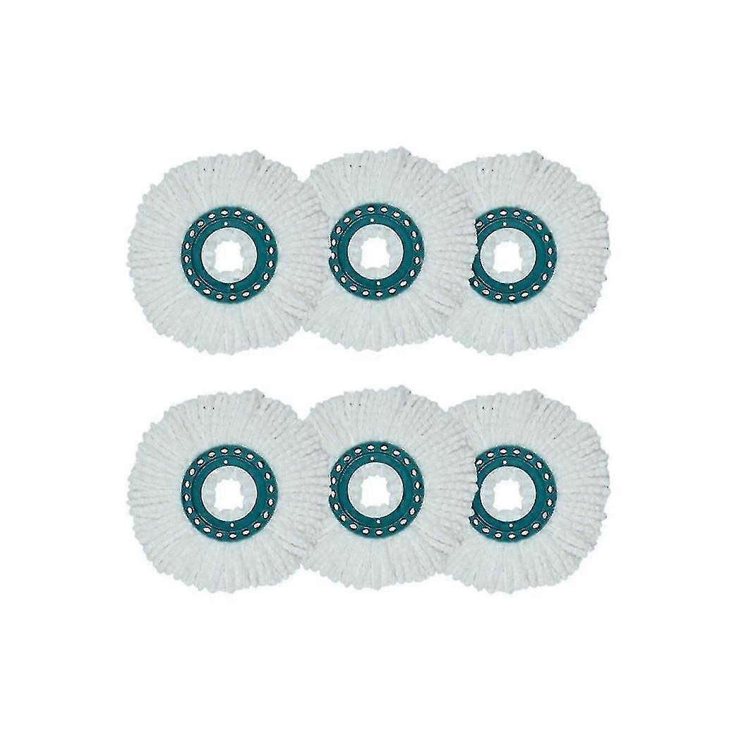 Mop Replacement For Clean Twist Disc Mop Systemes Replacement Microfibre, Suitable For All Floor Types