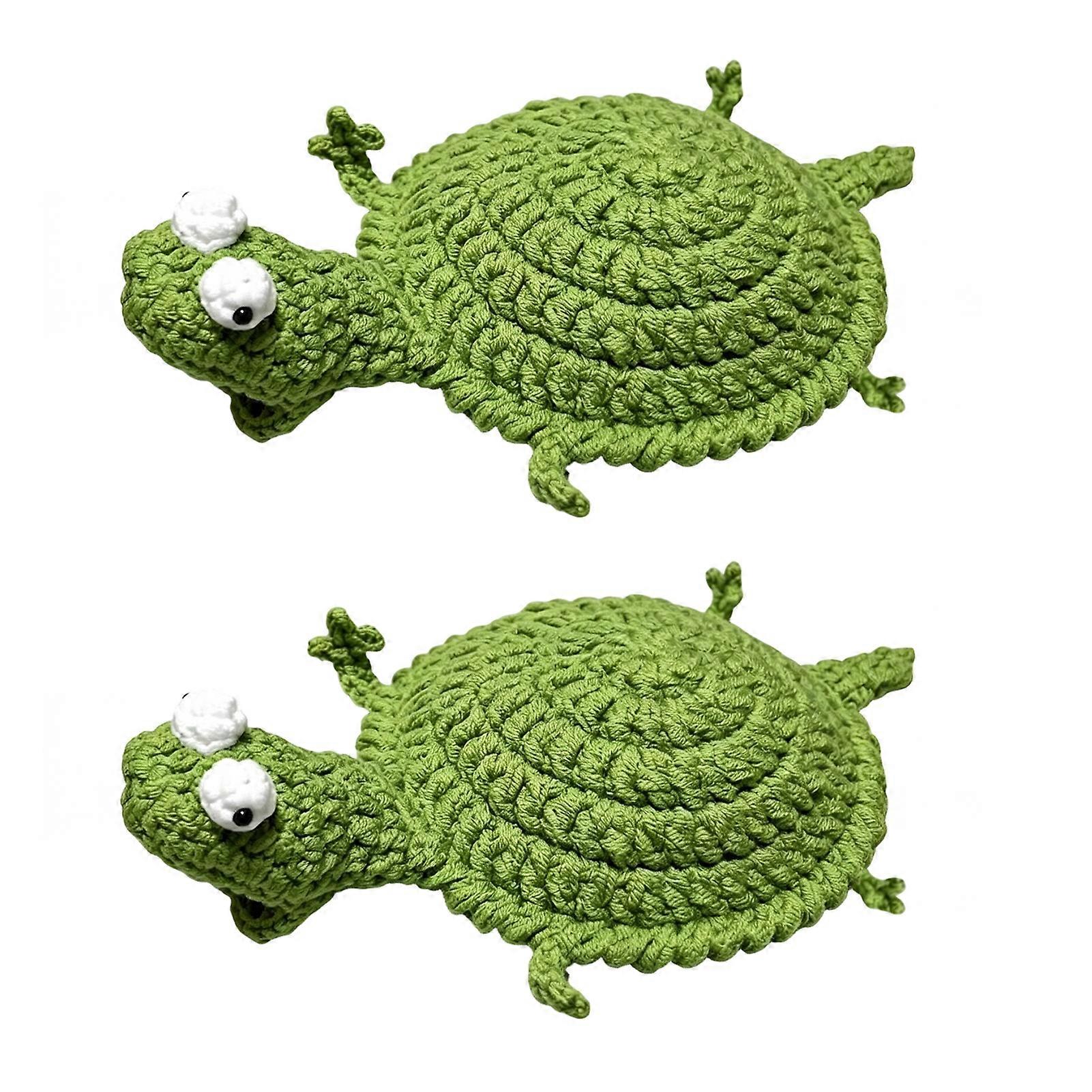 DIY Crochet Kit Lizard Coaster Handmade Knitting Craft Beginner Set