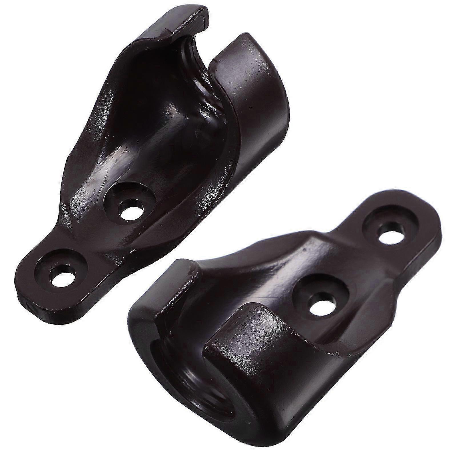 Roller Shade Brackets Replacement compatible with Home Use 4Pcs Plastic Sunshade Holders