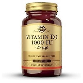 Vitamin D3 1000 IU 100 softgels of 25μg