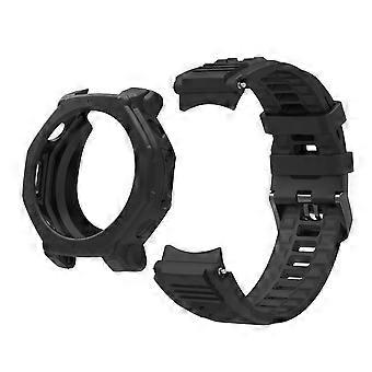 Protective Case For Huami Amazfit T-Rex 3 Pro 48mm with Silicone Replacement Strap Watch Band