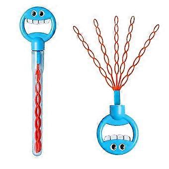 Smiley Bubble Wand med 10 förpackningar Bubble Liquid