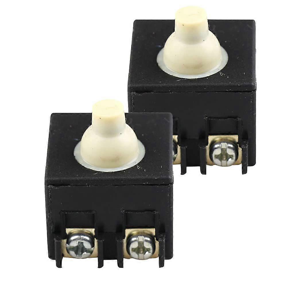 cm2pcs Angle Grinder Replacement Switch Dustproof Push Button Switch for Handheld Power Tool