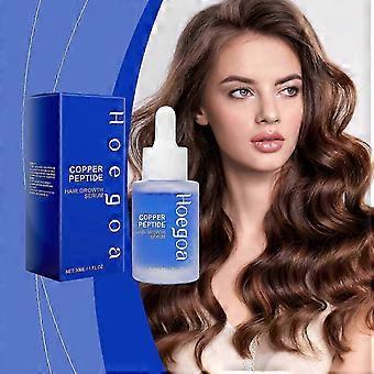 Blue copper peptide hair care essence, nourishes frizzy hair, soft, bright and moisturizing hair care essential oil