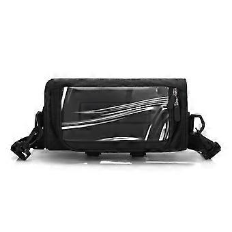 Bicycle Convenience Bag New Single Shoulder Messenger Bag Outdoor Cycling Multifunctional Touch Screen Bag Front Storage Bag